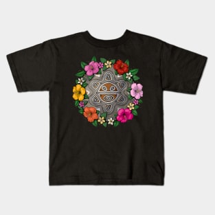 Boricua Taino Sun Kids T-Shirt